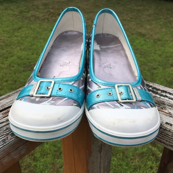 Girls Camp Rock Wedge Slip-On Sneakers - Picture 3 of 5